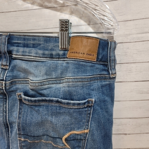 AMERICAN EAGLE JEGGINGS-SZ 4 LONG - Picture 5 of 7